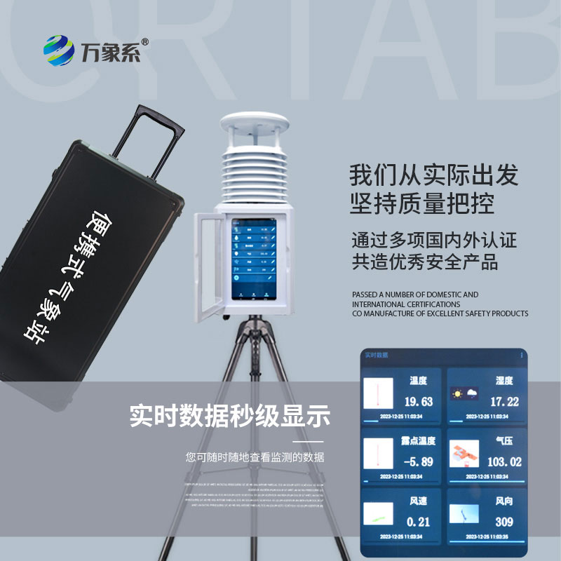 應急便攜式氣象站